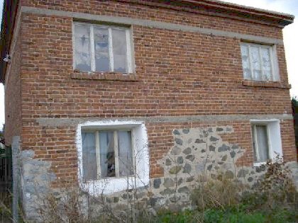 A solid-build brick house in decent condition