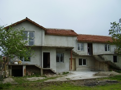 A newly two storey built up house near Pleven